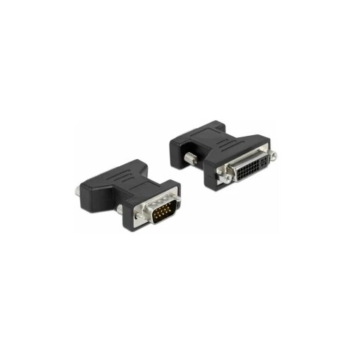 Delock 65017 DVI / VGA adapter [1x ženski konektor DVI, 24 + 5 polova - 1x mu&amp;scaron;ki konektor VGA] Slike