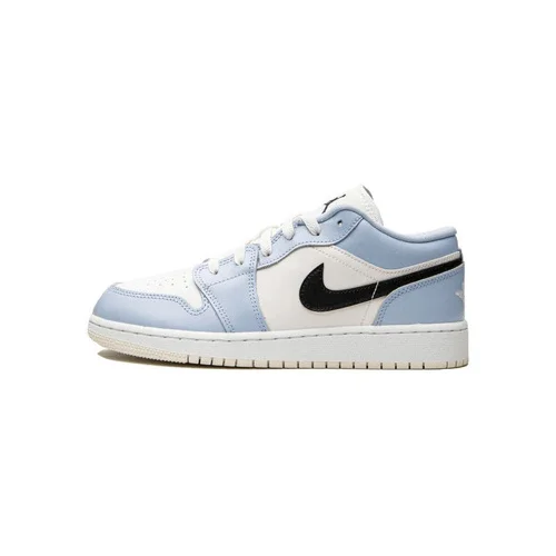 Nike Air Jordan 1 Low Ice Blue Black Plava