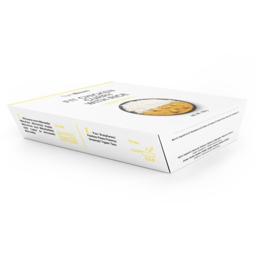 GymBeam FIT Ready to eat pileći kari sa pirinčem 420 g Slike