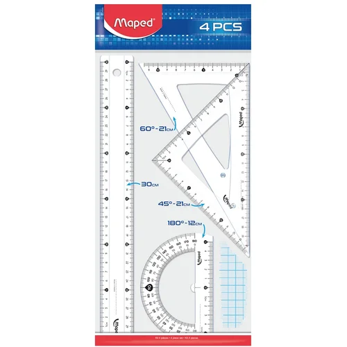 Maped geometrijski set veliki 4/1