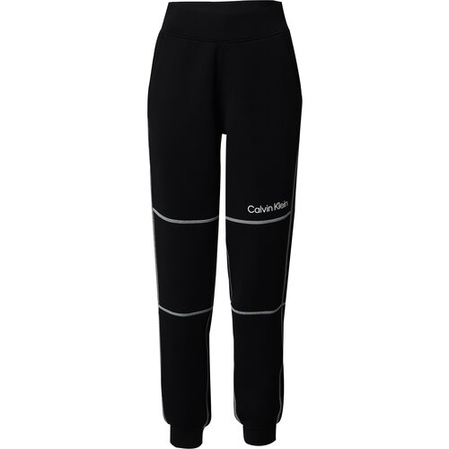 Calvin Klein Sportske hlače crna / bijela Cene