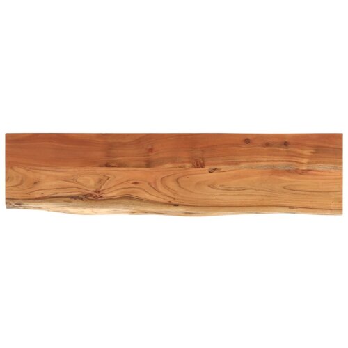 Maison Chic Stenska polica - Viseča Polica 80x20x3,8 cm pravokotna akacija naraven rob, (21794078) Slike