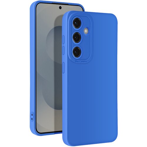 AVIZAR Ohišje za Samsung Galaxy S25 Soft Silicone Camera Block Protected, Modra, (5000015027) Cene