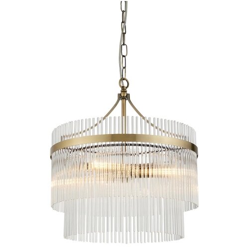  Endon 99167 - Luster na lancu MARIETTA 3xE14/7W/230V mesing/proziran Slike