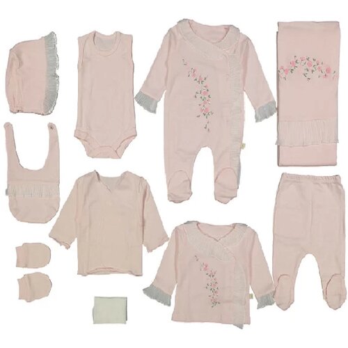  Set za bebe 243841, 10 delova, Roze Cene