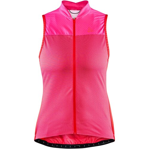 Craft Women's Cycling ScamPolo Hale Glow - Pink-Red, XS Slike