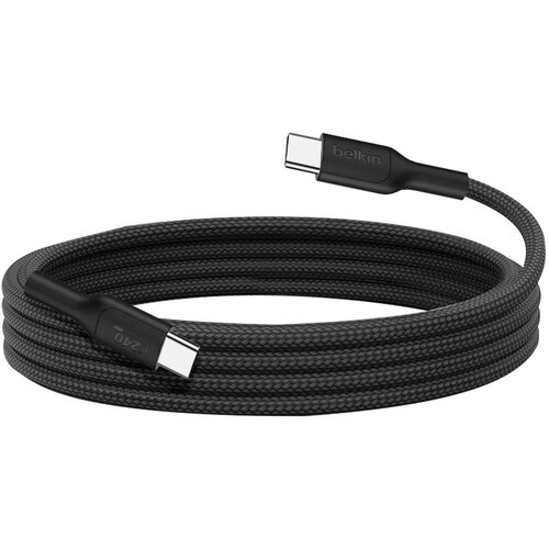 Belkin USB-C na USB-C kabel 240W 3m ultra hitro polnjenje in prenos, Črna, (5000191818) Cene