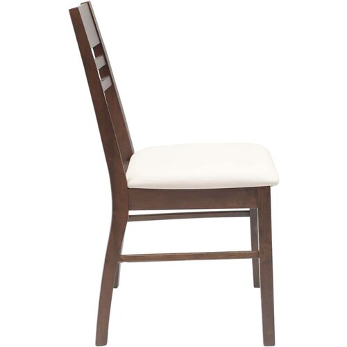  Trpezarijske stolice 2 pcs Svijetlosmeđa 43 x 54 x 89 cm Slike