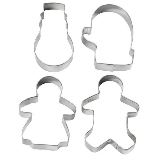 Komplet Set metalnih oblika - 4 komada | razni oblici Cijene