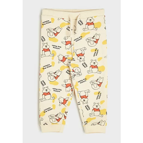 Sinsay - Športne hlače Winnie the Pooh - Bež