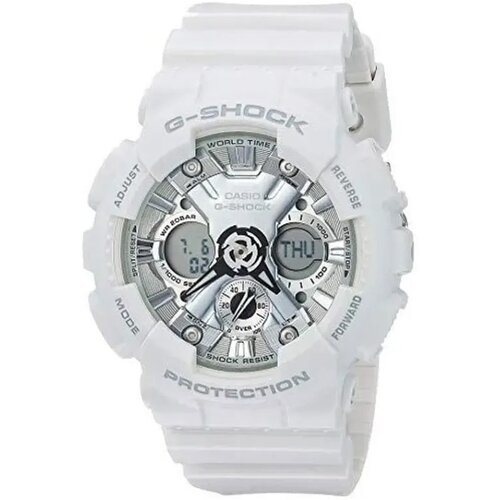 Casio G-SHOCK Ženski sat GMA-S120MF-7A1DR, Beli Slike