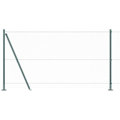  Heksagonalna ograda s betonskom osnovom 50 x 1,2 m Zelena Mreža Slike