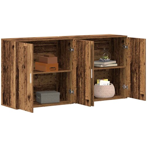  Kreveta 2 pcs Staro drvo 79 x 38 x 80 cm Konstruirano drvo Slike