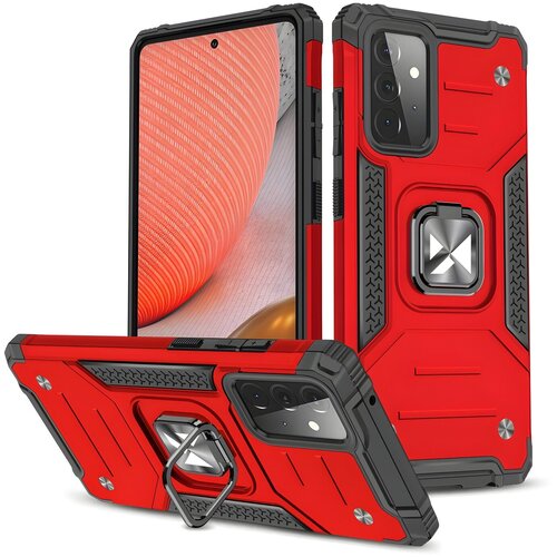  Futrola Wozinsky Ring Armor za Samsung Galaxy A72 4G - Crvena KP10515 Cene
