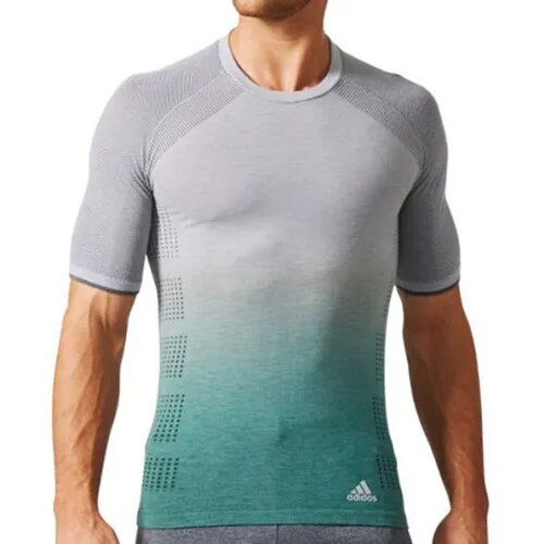 Adidas Muška majica PKNIT TEE DD M, Siva Slike
