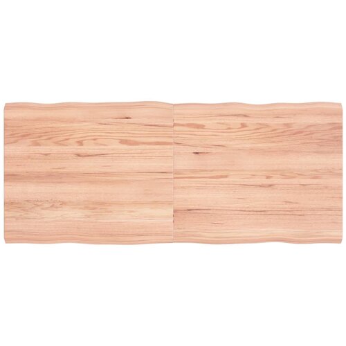 vidaXL Mizna plošča sv. rjava 140x60x4 cm obdelana trdna hrastovina Cene