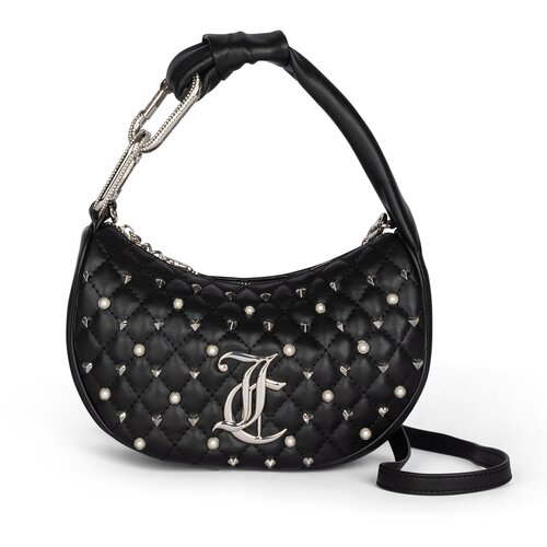 Juicy Couture Ženska torbica Alyssa sa perlicama, Crna Cene