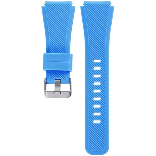  silikonska narukvica za pametne satove svetlo plava 22mm Cene