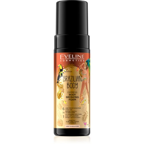 Eveline Cosmetics Eveline Pena za samopotamnjivanje Brazilian Body 150ml Slike