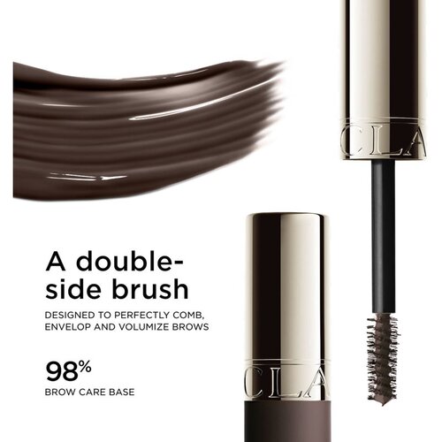 Clarins Wonder Sculp Eyebrow Gel gel za toniranje za obrve nijansa 04 dark brown 5 ml Slike