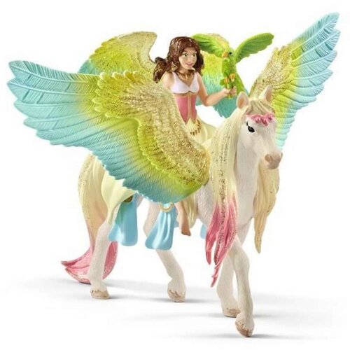 Figure djelovanja Schleich Fairy Surah with glitter Pegasus Cijene