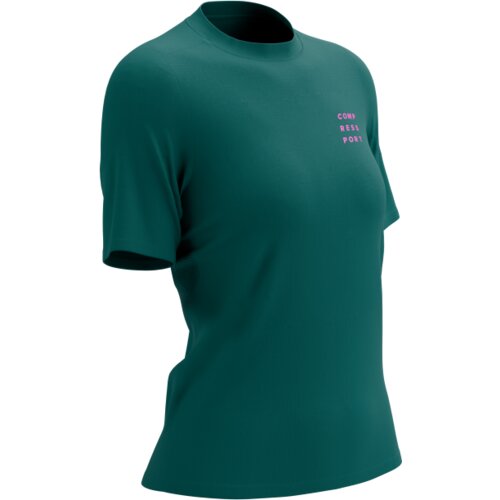  Majica Compressport Podium SS T-shirt Woman Storm - L Cijene
