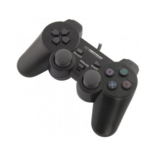 Esperanza Game Pad CORSAIR, vibration, PS2/PS3/PC, USB, black, EG106 Cijene