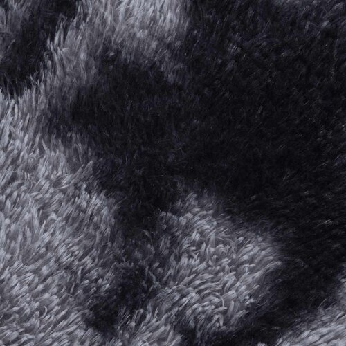  Čupavi tepih s visokim vlaknima NAVARRA tamnosiva 120x120 cm Slike