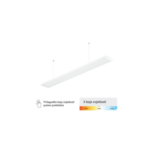  LED vislica Green Tech, bijela, 60W, 3CCT, 1500x150x34 mm Cijene