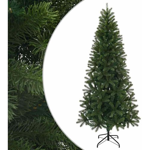 vidaXL Umestno božično drevo z stojalom Zelena 180 cm PVC, PE in jeklo, (5000067686) Cene