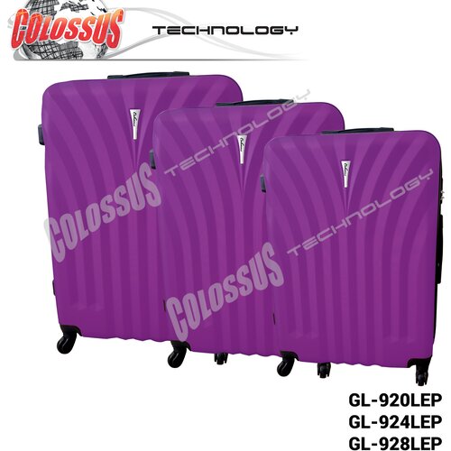 Colossus kofer putni gl-928lep 28 - ljubičasti Slike