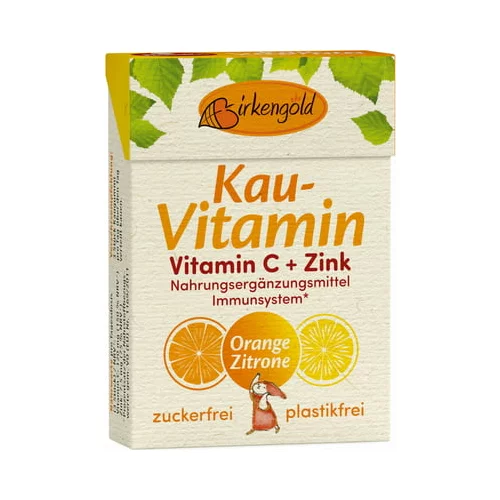 Birkengold žvakaća guma - vitamin c + cink