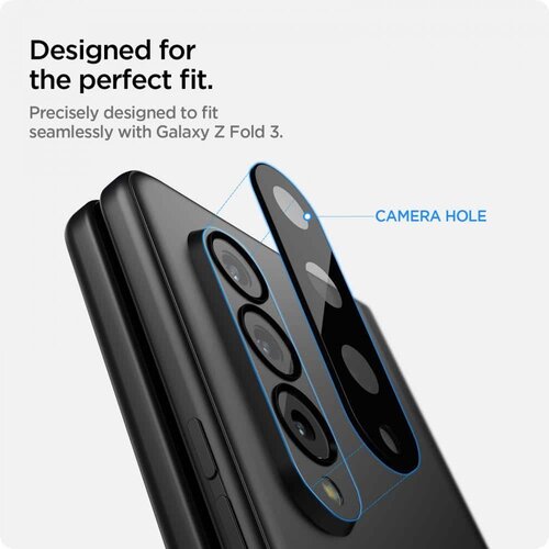 Spigen OPTIK.TR KALJENO STAKLO ZA&amp;Scaron;TITA KAMERE ZA SAMSUNG GALAXY Z FOLD 3 Slike
