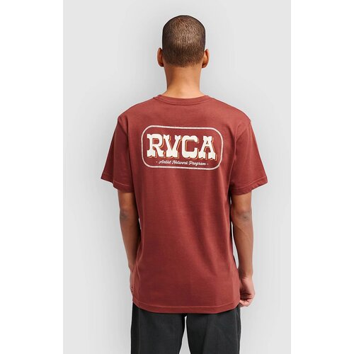 Rvca Old West T-Shirt red earth Slike