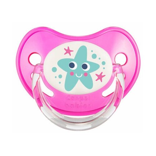 Canpol babies varalica orthodontic silicone 0-6m (1 pc) 22/506 love & sea - pink ( 22/506_pin ) Cene