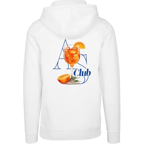 Mister Tee Men's sweatshirt A S Club Hoody white