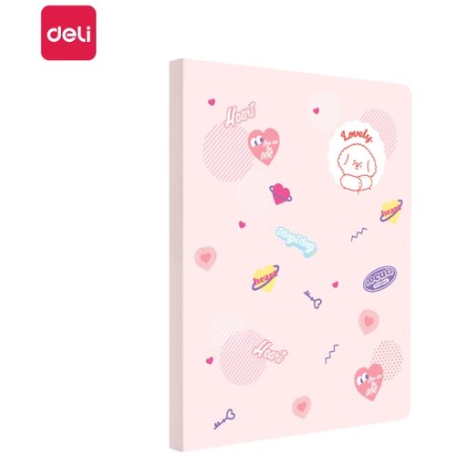 Fascikla DELI DISPLAY - CLEAR BOOK DECIJI DEZEN PINK 30 lis. Slike