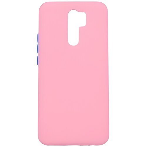 IZMAEL.eu Silikonska futrola Solid za Xiaomi Redmi 9 - Svijetlo roza Cene