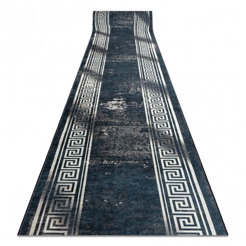 RugsX Tekač gumiran LOTUS GRECCO 23593 grafitno / siva pralna protizdrsna 100 100x460 cm, (22114089) Cene