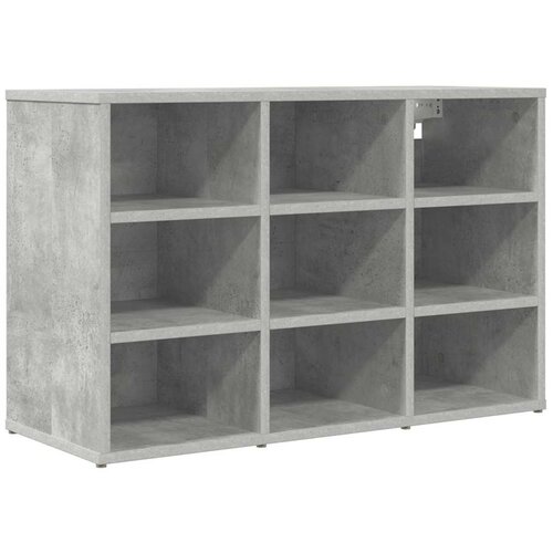 vidaXL Omara za čevlje Betonsko siva 77,5 x 30 x 51 cm Konstruiran les, (5000161791) Cene