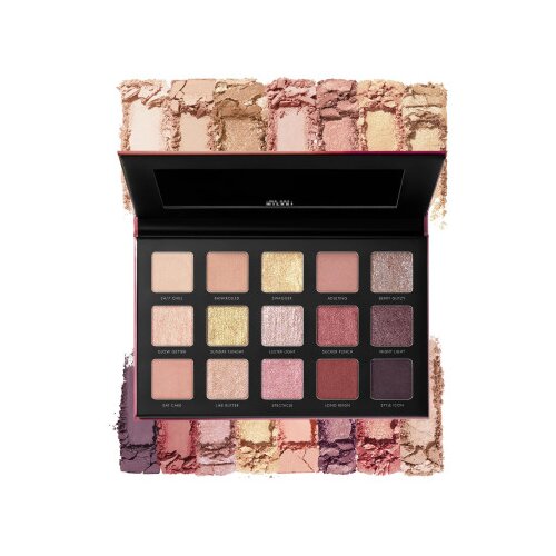 Milani paleta senčil - Gilded Eyeshadow Palette - 140 Luster Light Cene