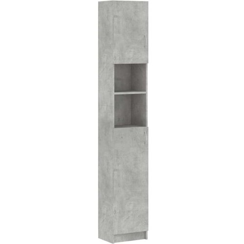  Kopalni&amp;scaron;ka omarica betonsko siva 32x25,5x190 cm iverna plo&amp;scaron;ča, (20579993) Slike