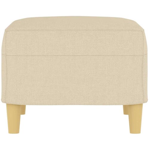  Tabure krem 60 x 50 x 41 cm od tkanine Slike