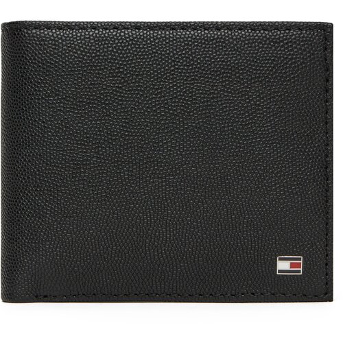 Tommy Hilfiger Velika moška denarnica Th Flag Cc And Coin AM0AM13519 Črna Cene