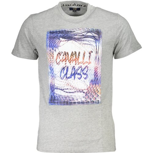 Cavalli Class SHORT SLEEVE T-SHIRT MEN GREY Cene
