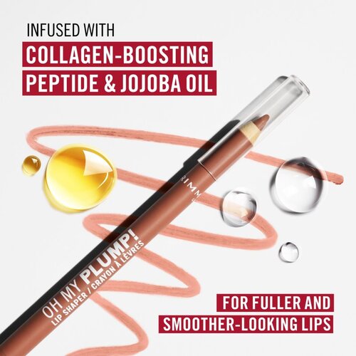 Rimmel London Oh My Plump! črtalo za ustnice odtenek 060 Flirty 1.2 g Slike