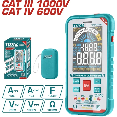 Digitalni multimeter 5052 / CATIII1000V/CATIV600V / INDUSTRIAL (TMT475052)