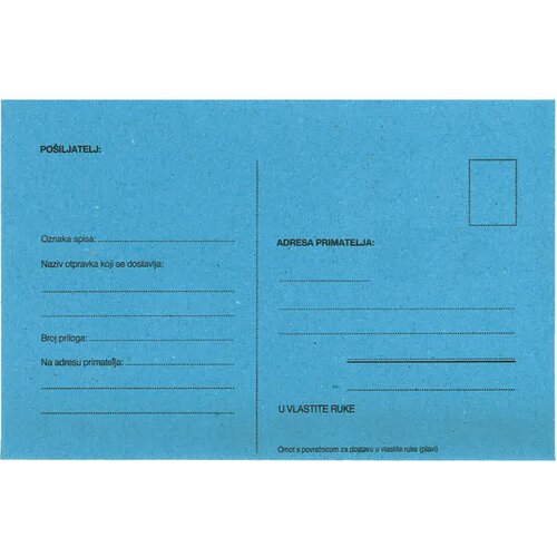  Kuverte b6-5 s povratnicom strip pk1000 croatan Cijene