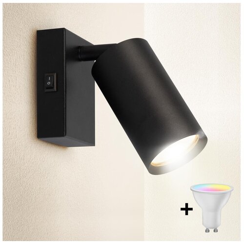  Brilagi - LED prigušiva zidna spot svetiljka SELE 1xGU10/6W/230V crna Cene