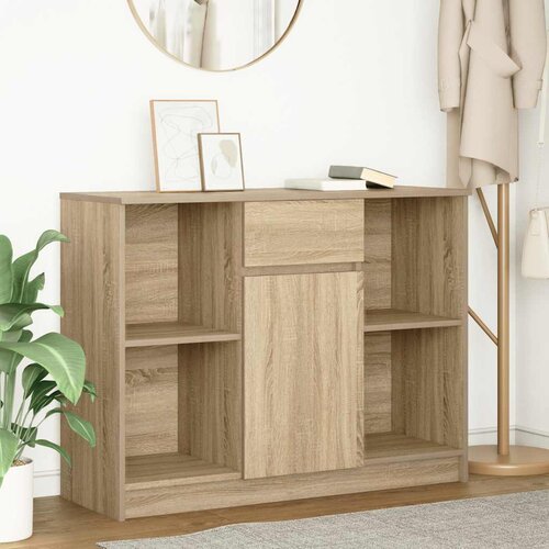  Komoda s ladicama hrasta sonome 101x35x76 cm konstruirano drvo Cijene